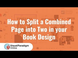 How to Split a Combined Page into Two in your Book Design