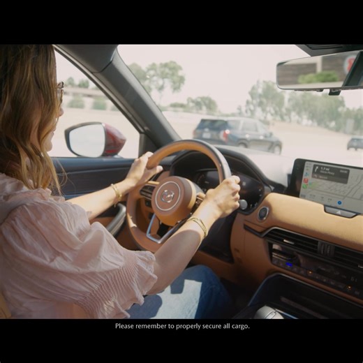 Available 360 View Monitor in the Mazda CX-90 helps avoid obstacles outside so you can focus on the safety of who’s inside #MazdaPartner | Mazda USA