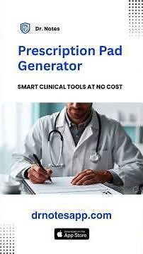How to Generate a Prescription Pad Instantly | Dr. Notes Free Tool