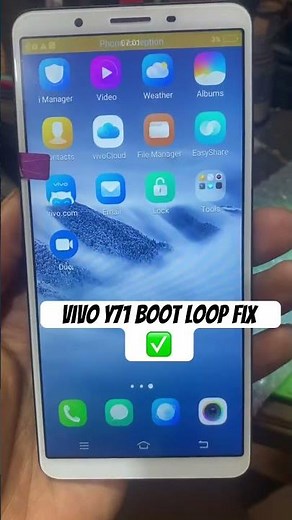 Vivo Y71 bootloop fix by flashing firmware ✅ #y71bootloop #stuckonlogo #Y71#restart