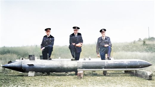 The Disney bomb that cracked Nazi U-boat pens