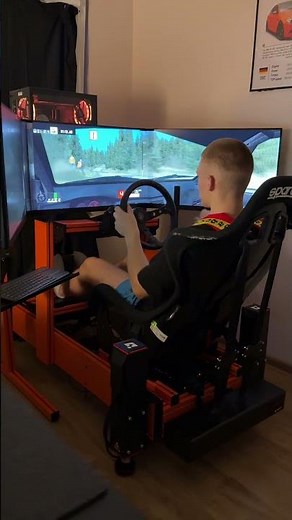 Driving the most accurate Rally sim on the best value motion simulator