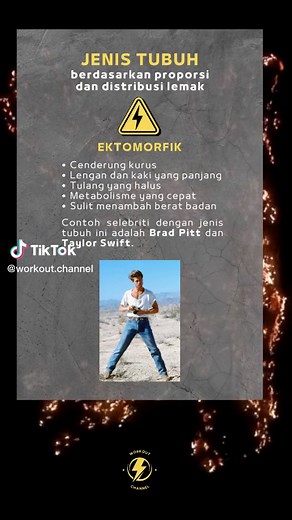 Jenis Tubuh EKTOMORFIK. #workout #gym #sixpack #motivation #olahraga