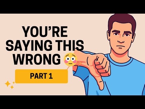 15 Common English Words You’re Pronouncing Wrong | Part 1