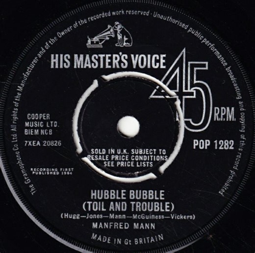 Manfred Mann - Hubble Bubble (Toil And Trouble)