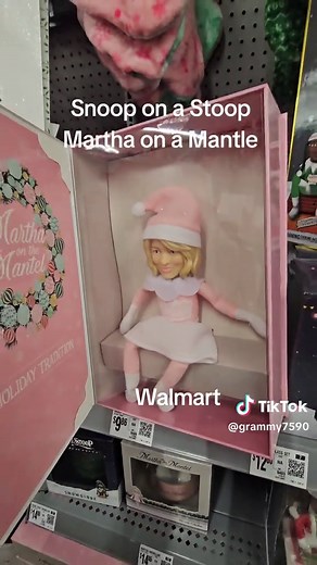 Snoop on a Stoop, Martha on a Mantle: Walmart Fun!