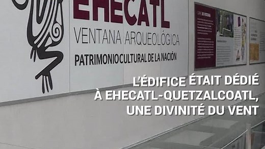 Au Mexique, un temple aztèque sous un centre commercial