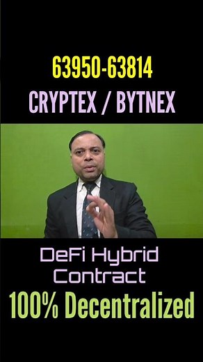 Cryptex / Bytnex 🌿 100% Decentralized DeFi Hybrid Contract