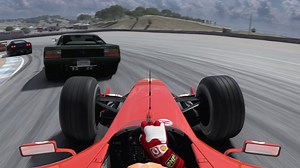How fast is an #F1 car? Ferrari F2004 vs Supercars at Laguna Seca | Carluxius | Facebook