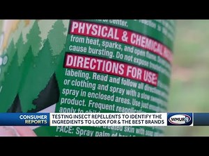 Consumer Reports tests insect repellents to identify ingredients to look for, best brands
