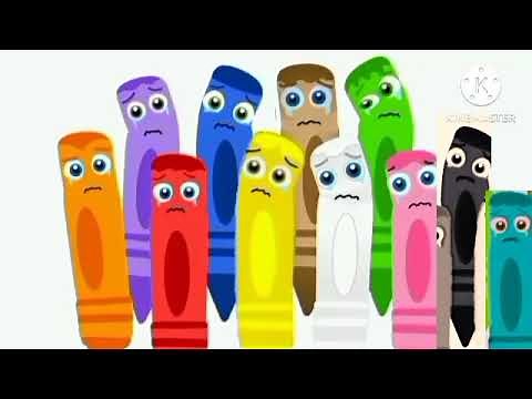 Color Crew 11 Crayons Crying Sad