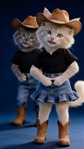 Texas Hold ’Em – Beyoncé (Tommy & Lily Dance Cover) 🤠✨ #shorts #texasholdem #beyonce #catdance