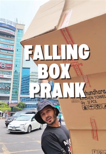 Falling Magic Box Prank