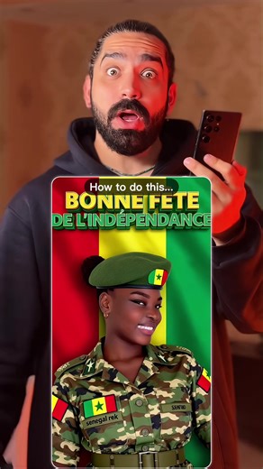 #capcut #capcutpioneer #SenegalIndependence #Senegal66 #AfricaVibes Tuto filtre Jour de l'Indépendance 2026 🎬🌙 Clique sur l'icône CapCut ci-dessus pour utiliser ce filtre viral — Tendance incontournable 2026 ✨🌟 Bonne Journée de l'Indépendance 🔥 Tendance filtre IA Armée du Sénégal 2026 Independence Day Filter Tutorial 🎬🌙 Click the CapCut icon above to use this viral filter — Must-Try Trend 2026 ✨🌟 Happy Independence Day 🔥 Senegal Army AI Filter Trend
