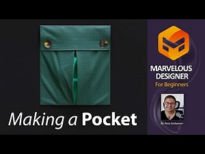 Marvelous Designer: Making a Pocket