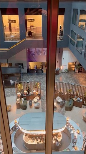 Inside Radisson Blu Zurich Airport Hotel ✈️🇨🇭 #ZurichAirport #Zurich #Switzerland