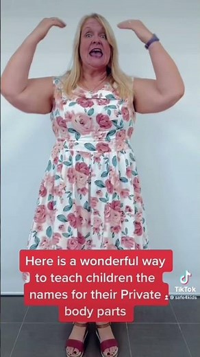 It’s important that kids know the name for their private parts. Here’s a great way to start.