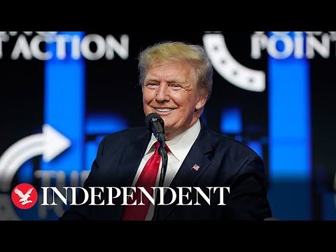 Trump encourages people to get Covid vaccine but 'believes in their freedoms'