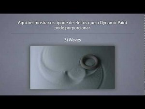 Blender Dynamic Paint Tutorial (Portuguese Brazil)