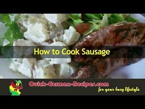 How to Cook Sausage