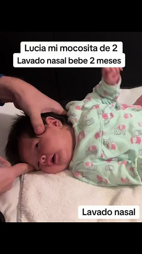 Lavado nasal para bebé de 2 meses: guía y consejos