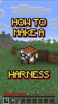Minecraft: Harness | New Ghast Equipment | Recipe 255