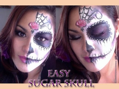 Day of the Dead SugarSkull Face Paint/Halloween Makeup
