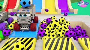 41K views · 410 reactions | ⚽ Big Ball Surprise! Cars Jump into...