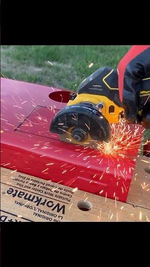 Cutting Sheetmetal with a 3" Dewalt Cutoff Tool DCS438B