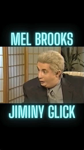 Mel Brooks and Jiminy Glick #funny #funnyvideos #comedy #funnyreels | Your Glory Days