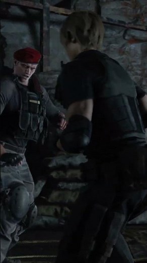 Knife Fight with Krauser — Resident Evil 4 Remake