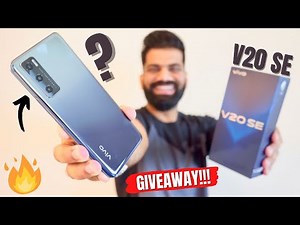 vivo V20 SE Unboxing & First Look - Amazing Looks & Camera | GIVEAWAY🔥🔥🔥