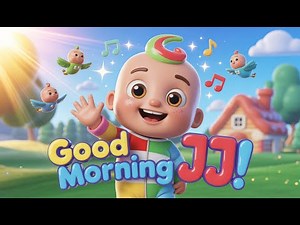 Good Morning JJ 🌞 | JJ Morning Song | Cocomelon Style Nursery Rhymes & Kids Songs