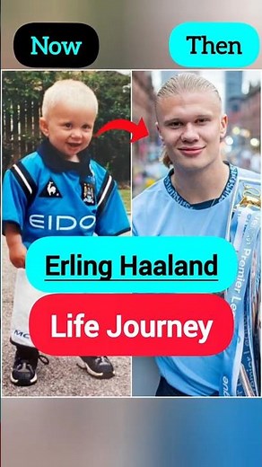 Erling Haaland Evolution (2000–2025) | From Childhood to Goal Machine | Haaland Then and Now