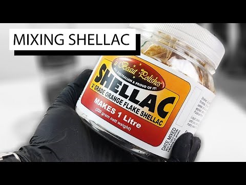 Mixing Shellac and How I Like To Do It!