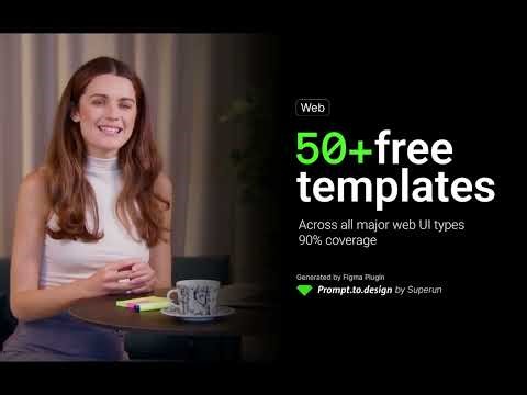 50+ Editable Web UI Templates in Figma ｜ Free Resource You Must Save!