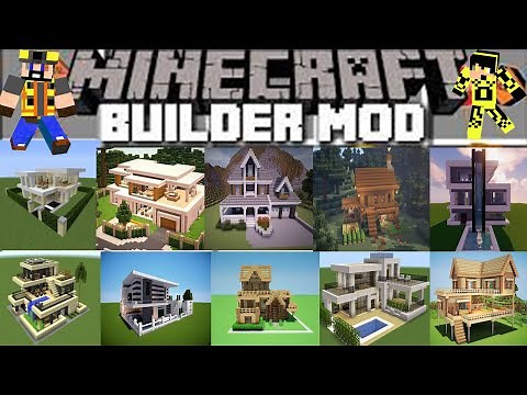 MİNECRAFT EN İYİ OTOMATİK EV YAPMA MODU [İNDİRME LİNK] 1.12.2-1.4.2 ARASI!