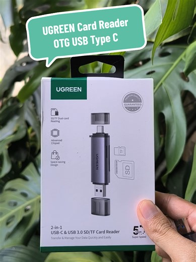 UGREEN Card Reader OTG USB Type C #UGREEN #CardReader #otgusb #usbc #converter