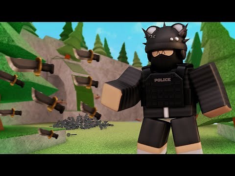 Roblox KAT Shotgun Knife Review...