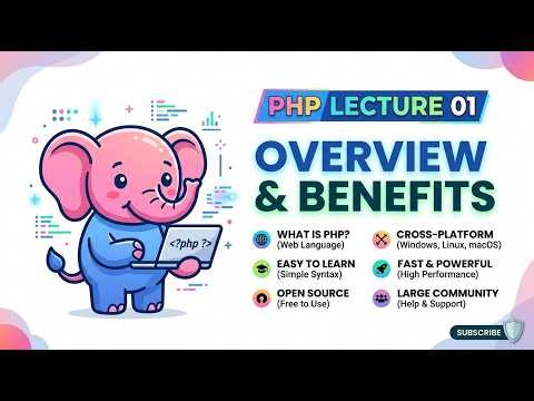 PHP || LECTURE -01 || OVERVIEW OF PHP || #joait26001 #phptutorials