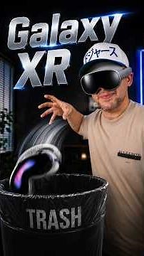 Galaxy XR is Half the Price. But Better than Apple Vision Pro? #Samsung #GalaxyXR #VisionPro