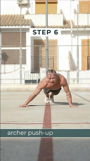 How to learn the one arm push-up!🔥