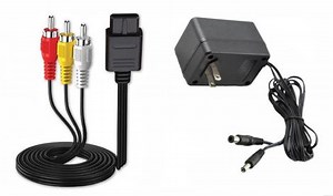 Fonte de alimentação AC e adaptador de cabo AV de áudio e vídeo RCA para console de jogos Super Nintendo SNES Nes Genesis 1 Systems - WirelessFinest - Megafone / Amplificador de Voz - Magazine Luiza