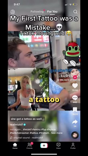 Slumped on TikTok