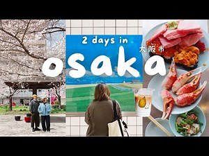 2 Days in Osaka Japan 🇯🇵 Best Street Food, Must Visit Places, Cafes, Shopping, Japan Travel Vlog