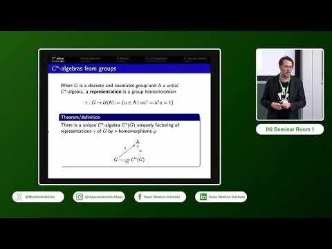Prof. Soren Eilers | Operator norm stability of virtually Abelian groups