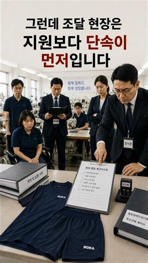 우선구매특별법은 지키라는데, 조달청은 왜 일터를 흔듭니까 #조달청 #국방부 #보건복지부 #공공조달 #중증장애인생산품