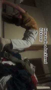 How to do a back- bend kick over # tutorial!!￼