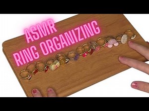 Relaxing ASMR - Ring Organizing (Whisper)