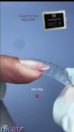 💅 Master the Art of Perfect Nails: Proper Use of Dual Forms! ✨